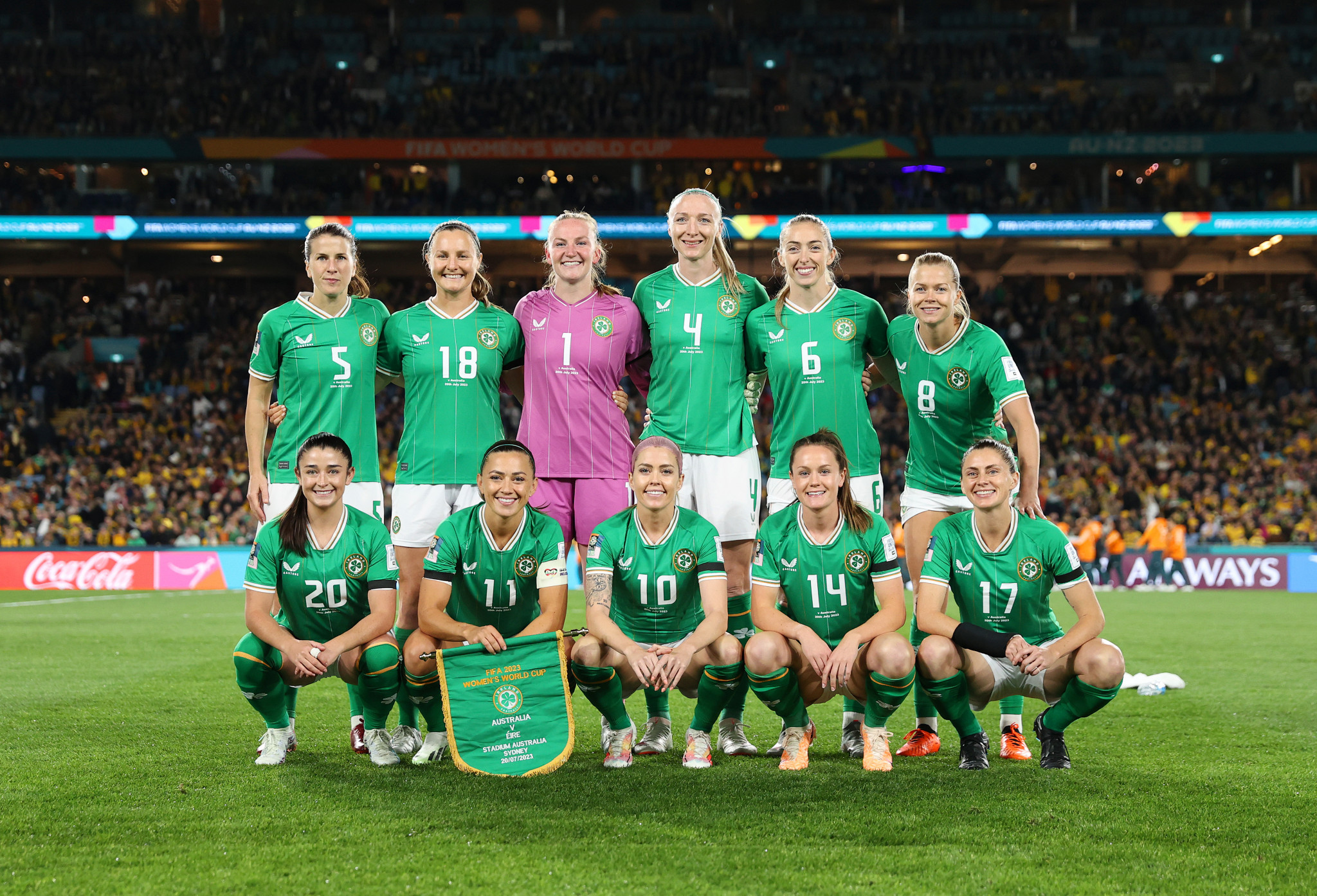 Ireland are one of eight teams making their FIFA Women's World Cup debut at the expanded tournament in Australia and New Zealand ©Getty Images