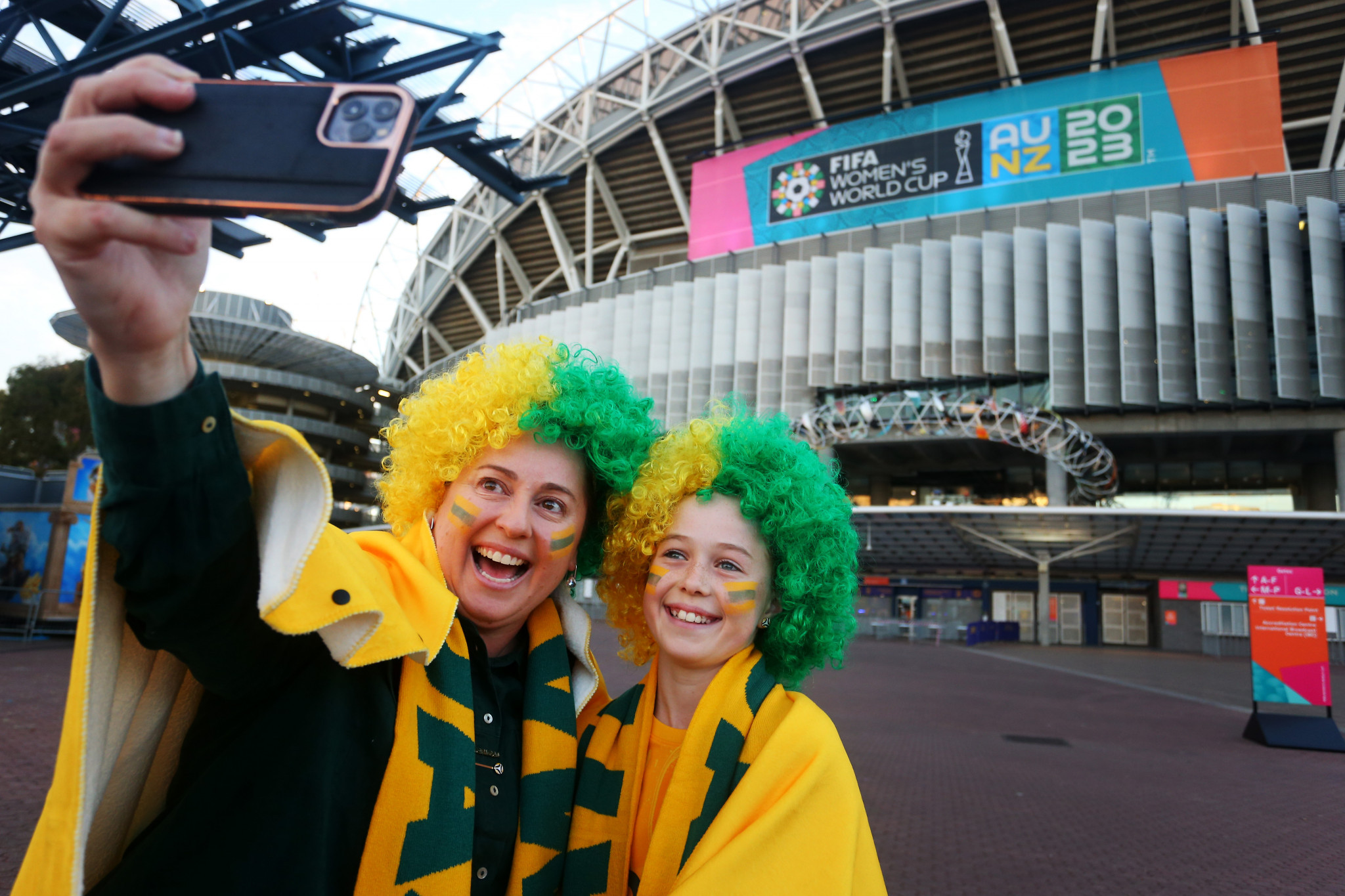 Record ticket sales have been reported for the FIFA Women's World Cup, and Australia's opener against Ireland was played in front of a sold-out Stadium Australia in Sydney  ©Getty Images