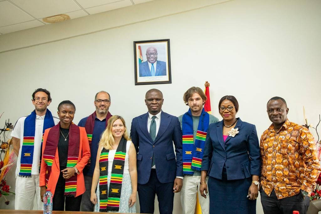 Officials from France and Ghana have discussed collaboration in sport leading up to the Accra 2023 African Games ©French Embassy in Ghana