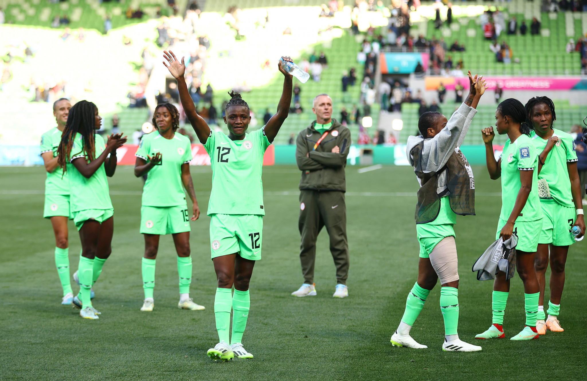 Nigeria frustrated the Olympic champions Canada and earned a 0-0 draw from their opening match in Group B ©Getty Images