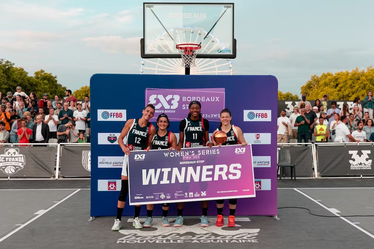 France defeat China to clinch FIBA 3x3 Women’s Series title in Bordeaux