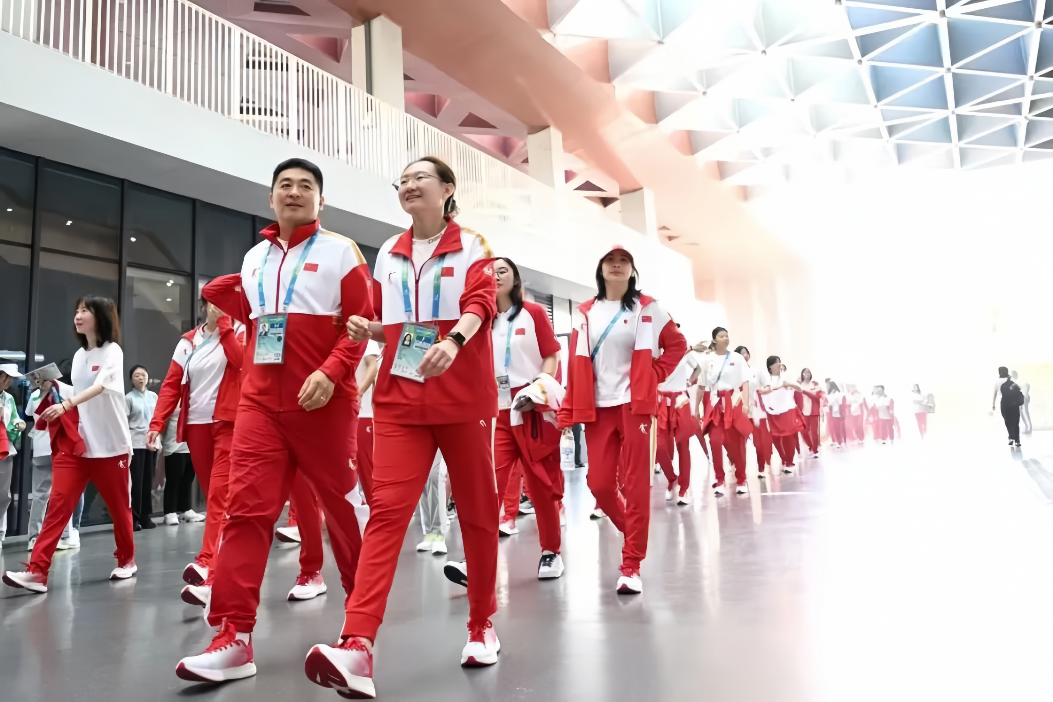 Host country China were the first country to check in to the Athletes' Village for the FISU Summer World University Games, due to open in Chengdu in Friday ©Chengdu 2021