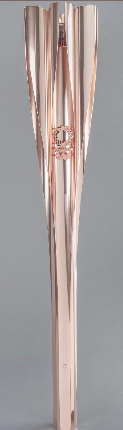 An Olympic Torch from Tokyo 2020 was among other items sold by RR Auction ©RR Auction