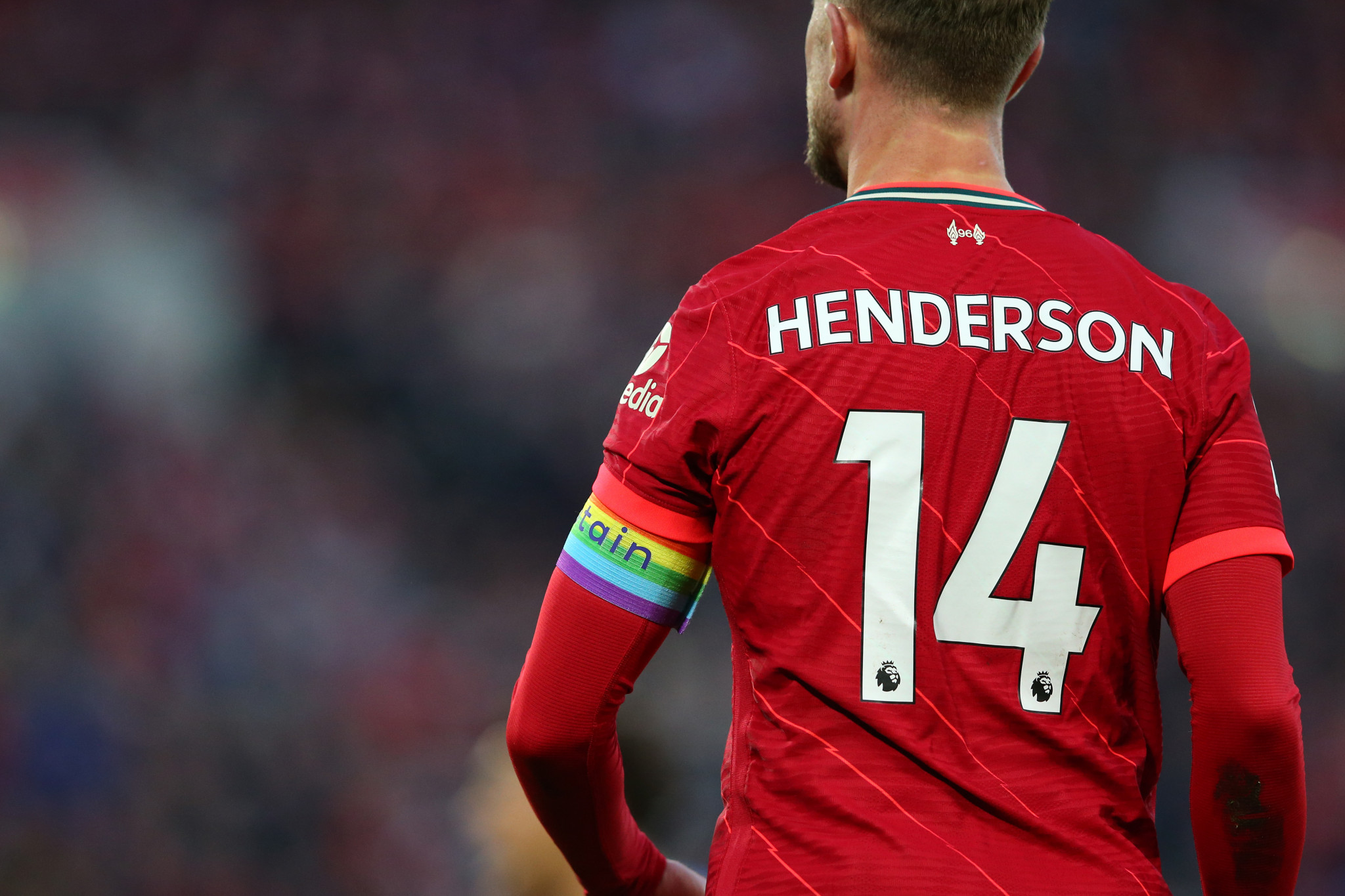 Liverpool and England's Jordan Henderson has faced criticism over a proposed move to Al-Ettifaq due to his vocal support for LGBT+ rights ©Getty Images