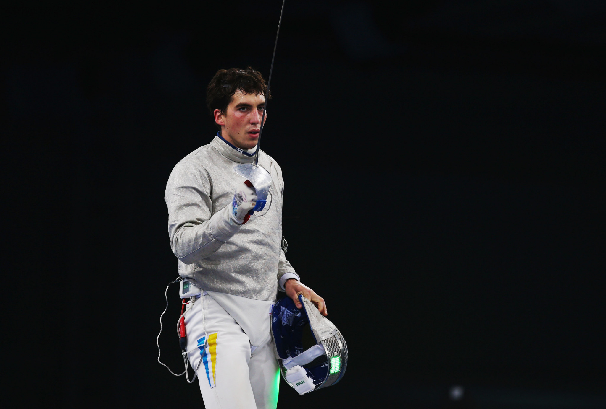 Ukraine's Andriy Yahodka reached the round-of- 64 in the men's sabre competition ©Getty Images