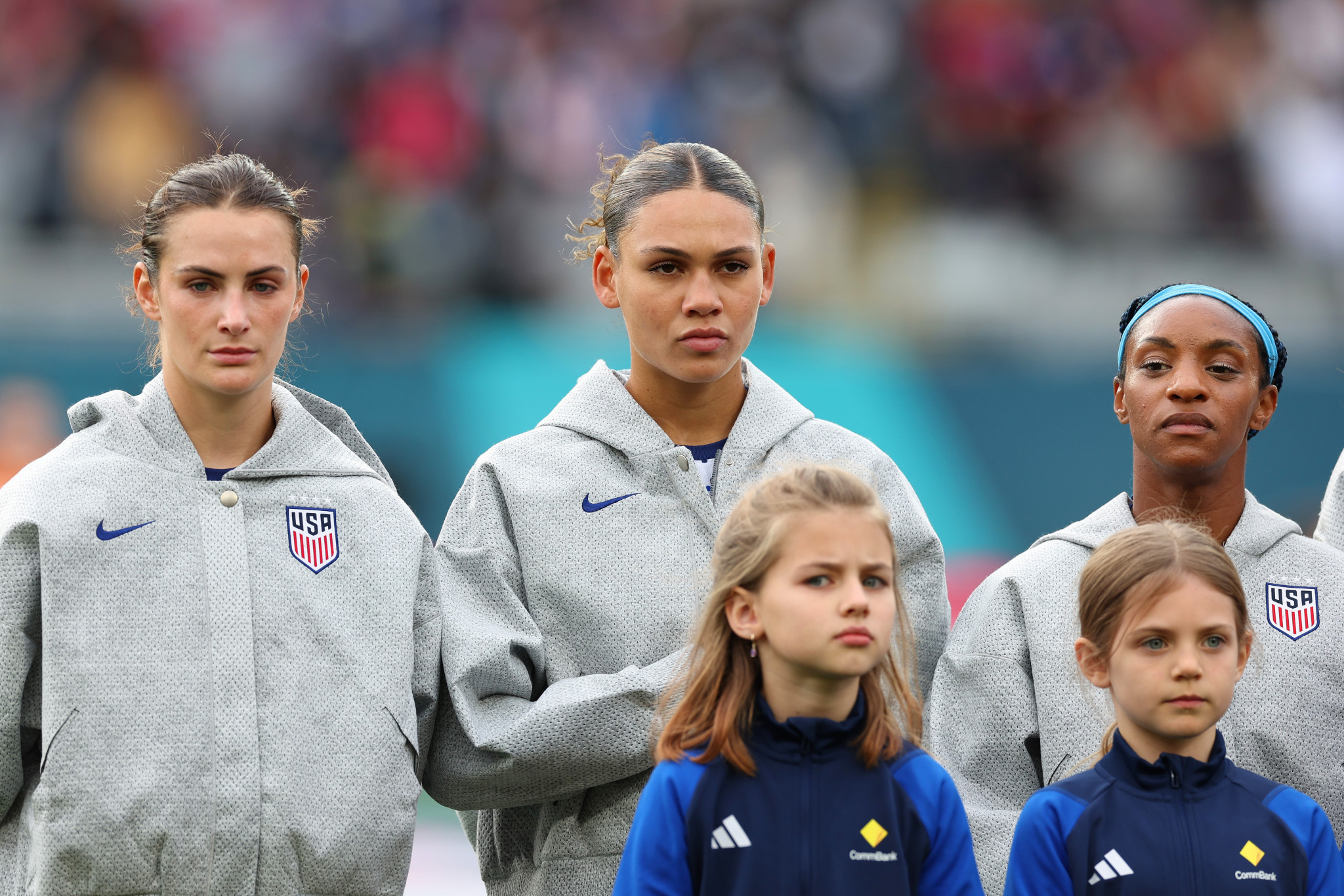 Anger in US after majority of team stay silent during national anthem at FIFA Women's World Cup