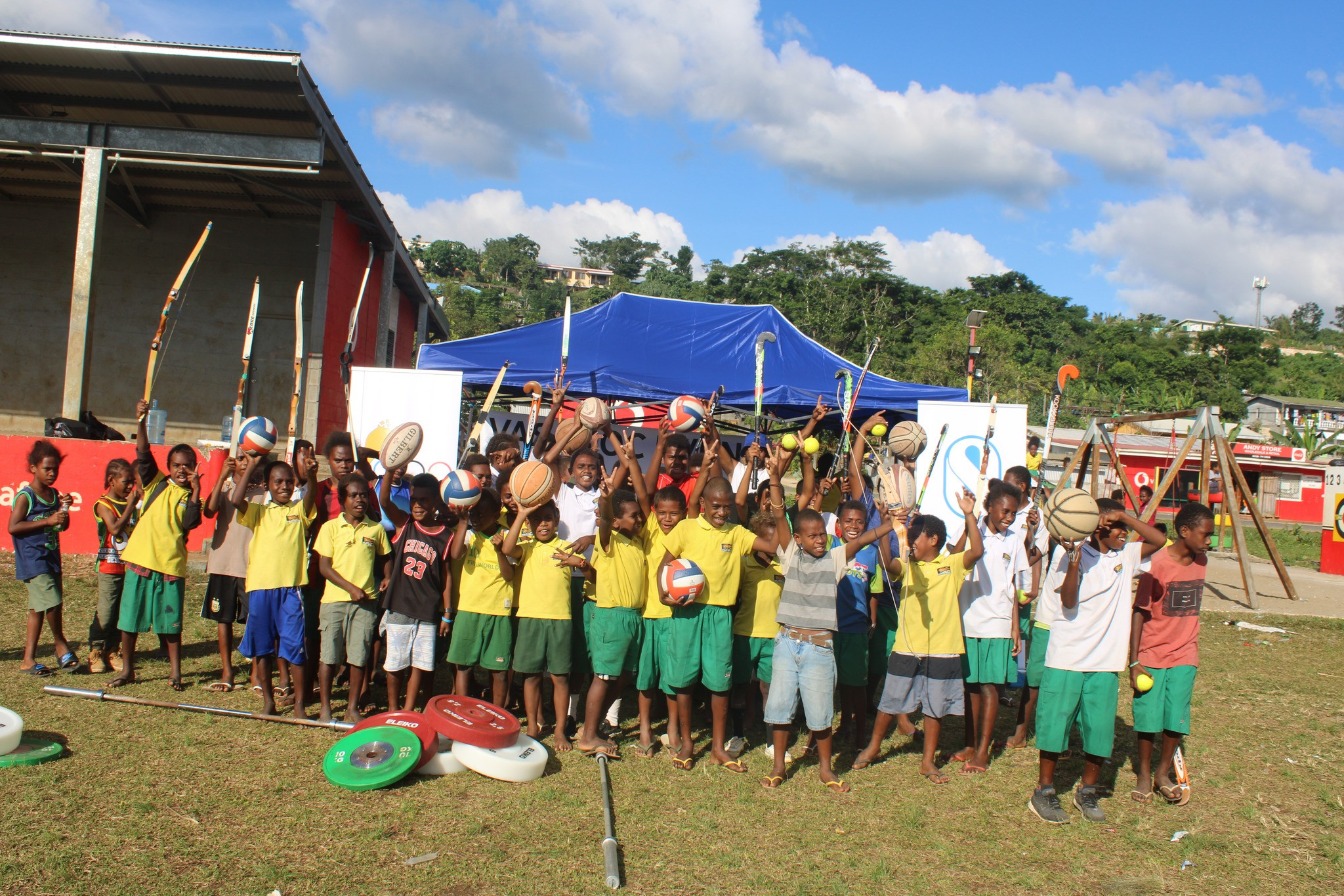 More than 350 people attend community sports awareness events in Vanuatu