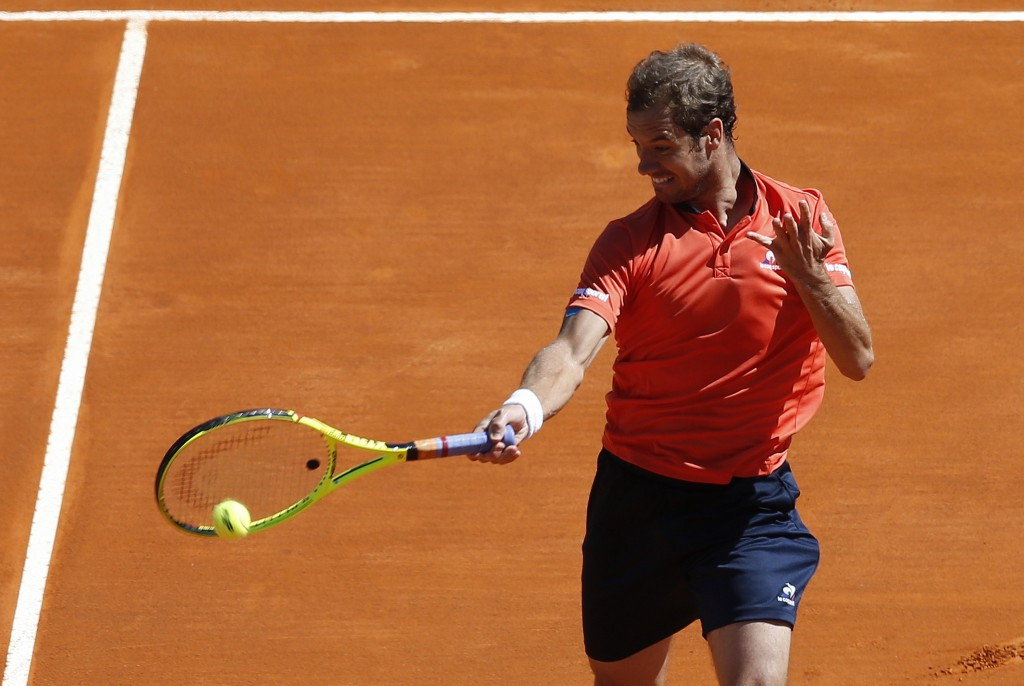 France's Richard Gasquet defeated Spain’s Nicolas Almagro in straight sets to reach the second round