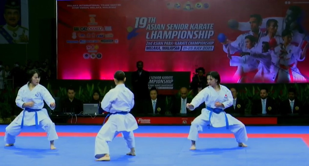 Japan take both team kata titles on final day of AKF Senior Championships in Malacca