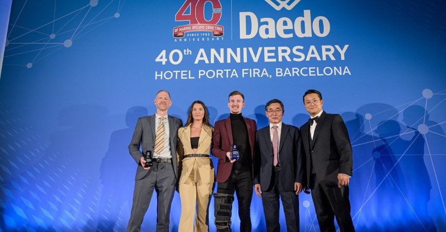 GB Taekwondo and Sinden recognised as Daedo celebrates 40th anniversary