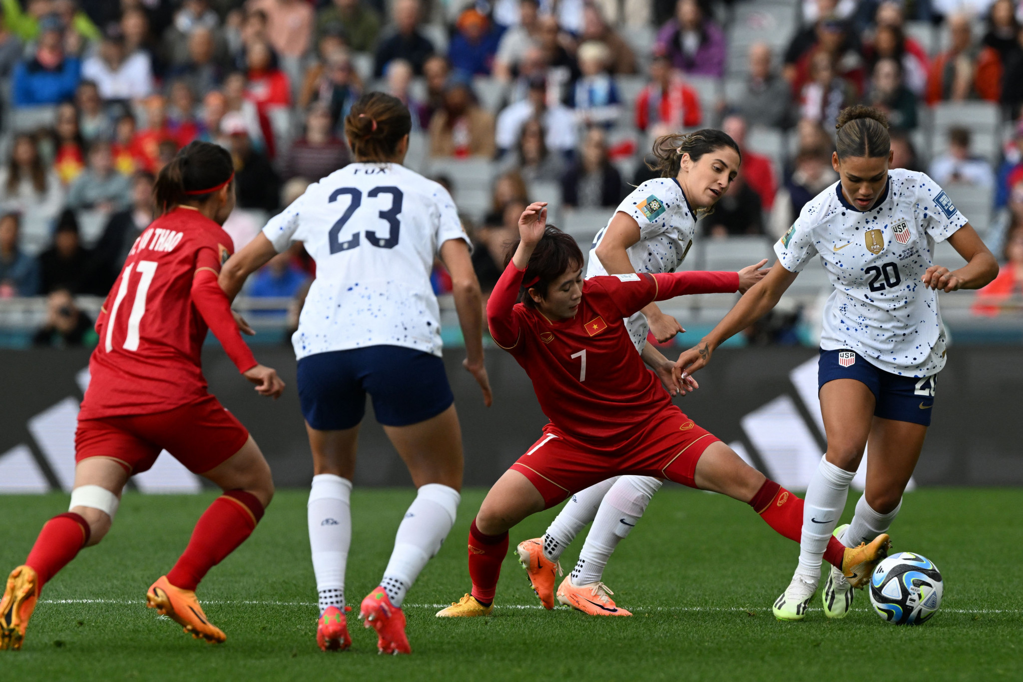 Back-to-back winners the US watched by more than 6.2 million in FIFA Women's World Cup opener