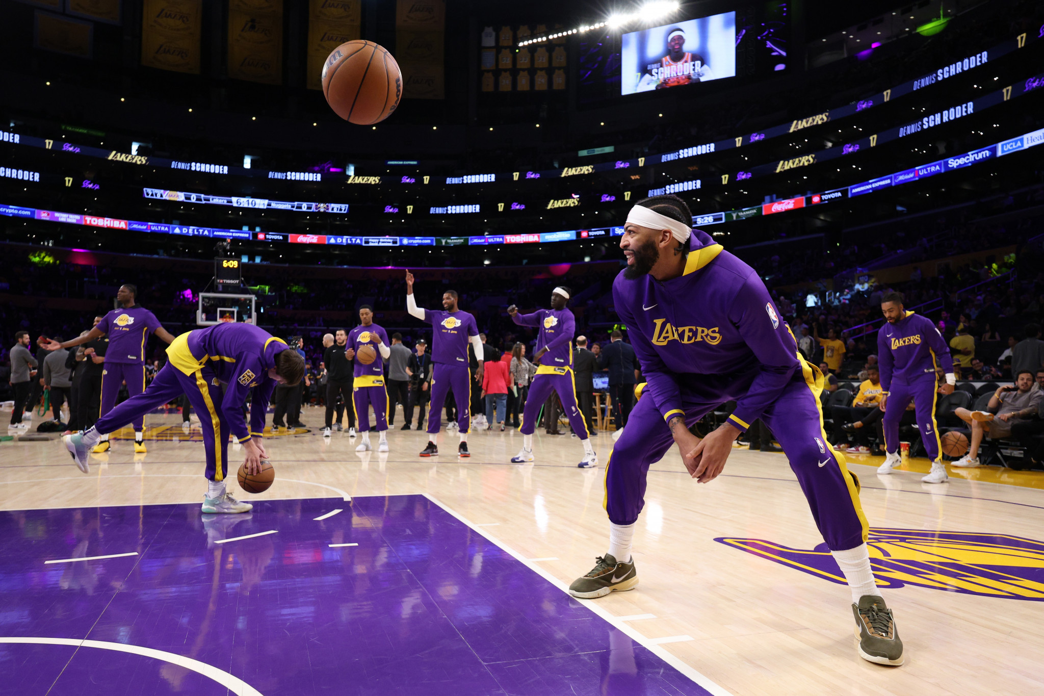The Crypto.com Arena is the home venue for three national basketball teams including the Los Angeles Lakers ©Getty Images