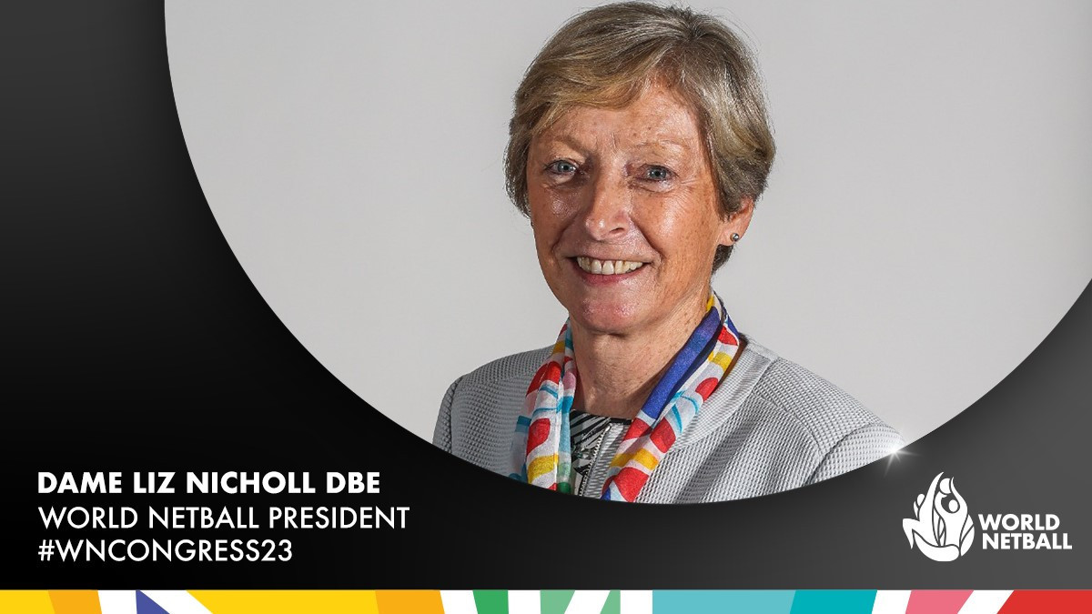 Dame Liz Nicholl re-elected as World Netball President