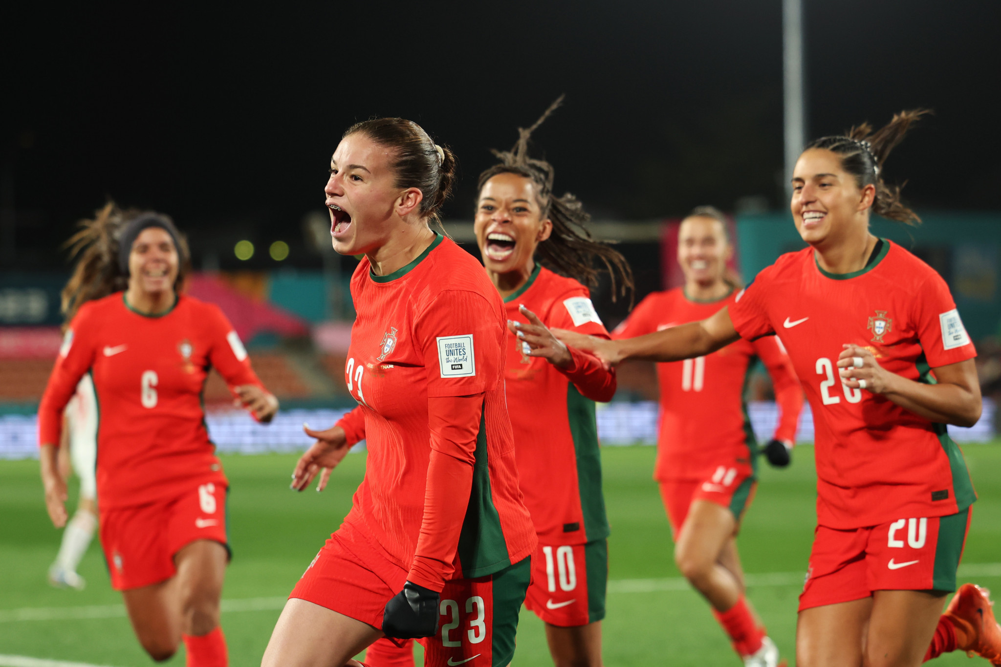 Telma Encarnação scored first as Portugal beat Vietnam 2-0 ©Getty Images

