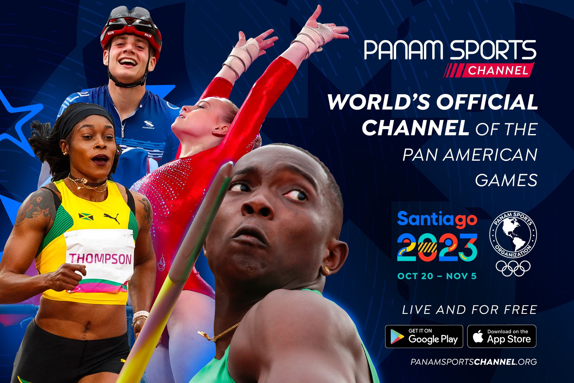 Panam Sports Channel to provide world-wide free coverage of Santiago 2023