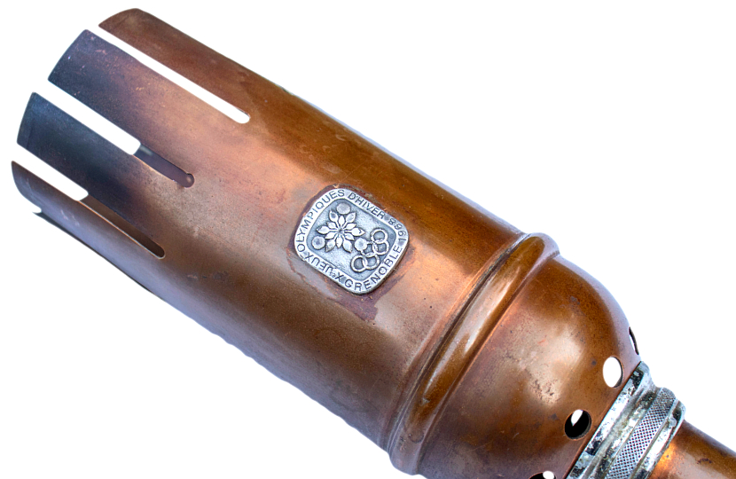 Only last week, a Torch from the 1968 Winter Olympics in Grenoble was sold at an auction for $187,500 ©RR Auction 