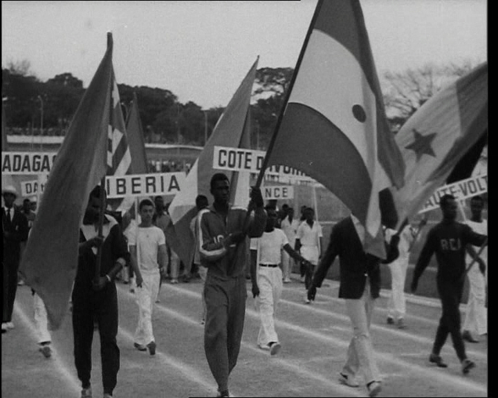 The first Friendship Games in Abidjan in 1961 were praised by Olympic Review ©British Pathe