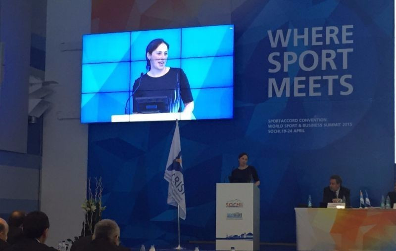 Anna Arzhanova has vowed to prioritise SportAccord-organised multisport Games ©CMAS