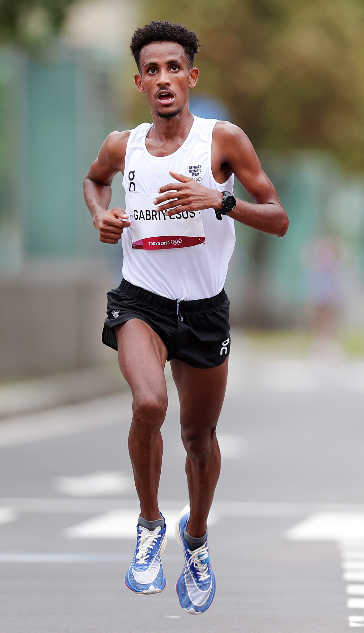 Tachlowini Gabriyesos, 16th in the Tokyo 2020 men's marathon, is among those who will benefit from the newly-announced Asics sponsorship of the World Athletics Refugee Team until 2026 ©Getty Images