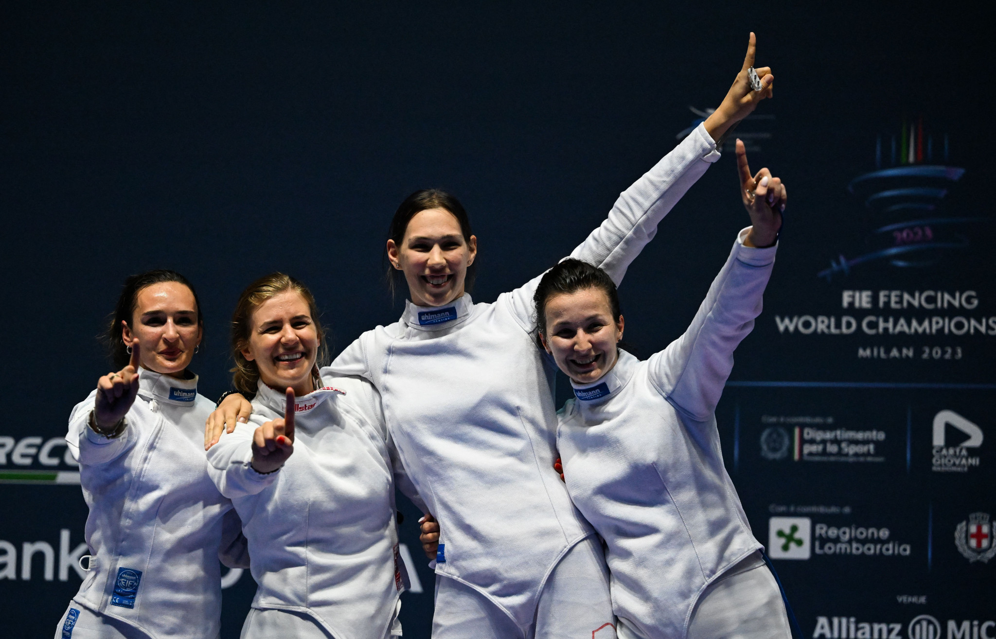 Poland earned gold in the women's team épée at the FIE Fencing World Championships in Milan ©Getty Images