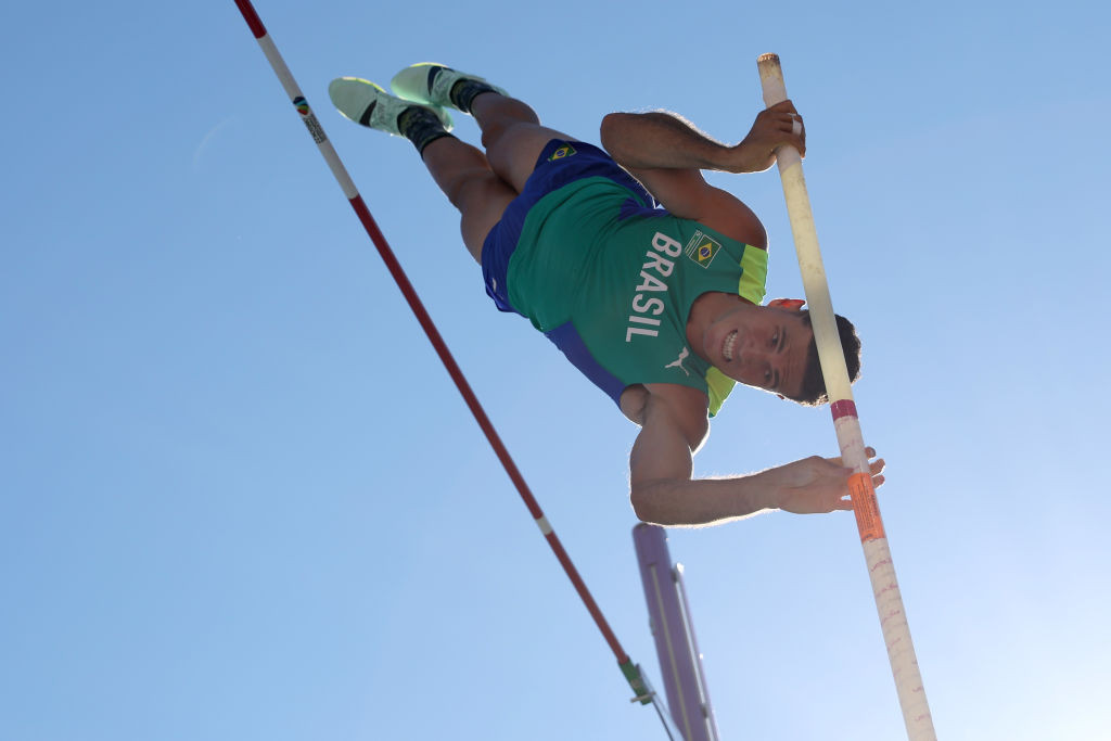 Brazil's Rio 2016 men's pole vault champion Thiago Braz has failed a doping test ©Getty Images