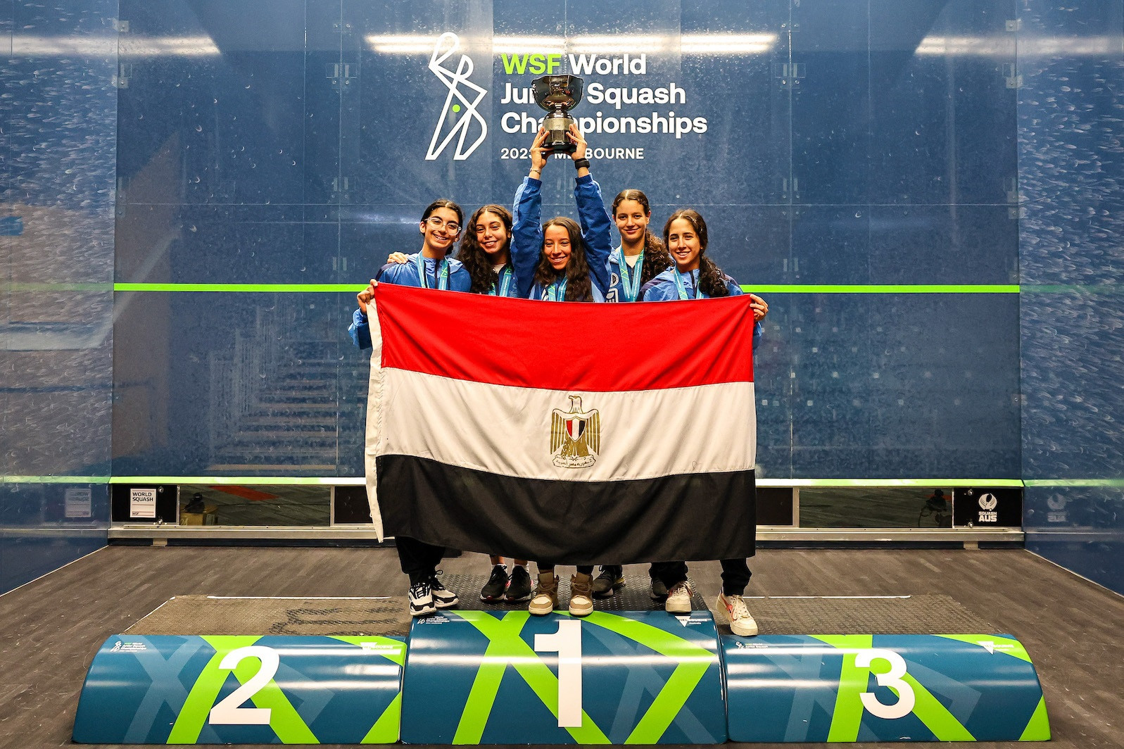 Egypt capture 10th WSF Women’s World Junior Team Championship crown