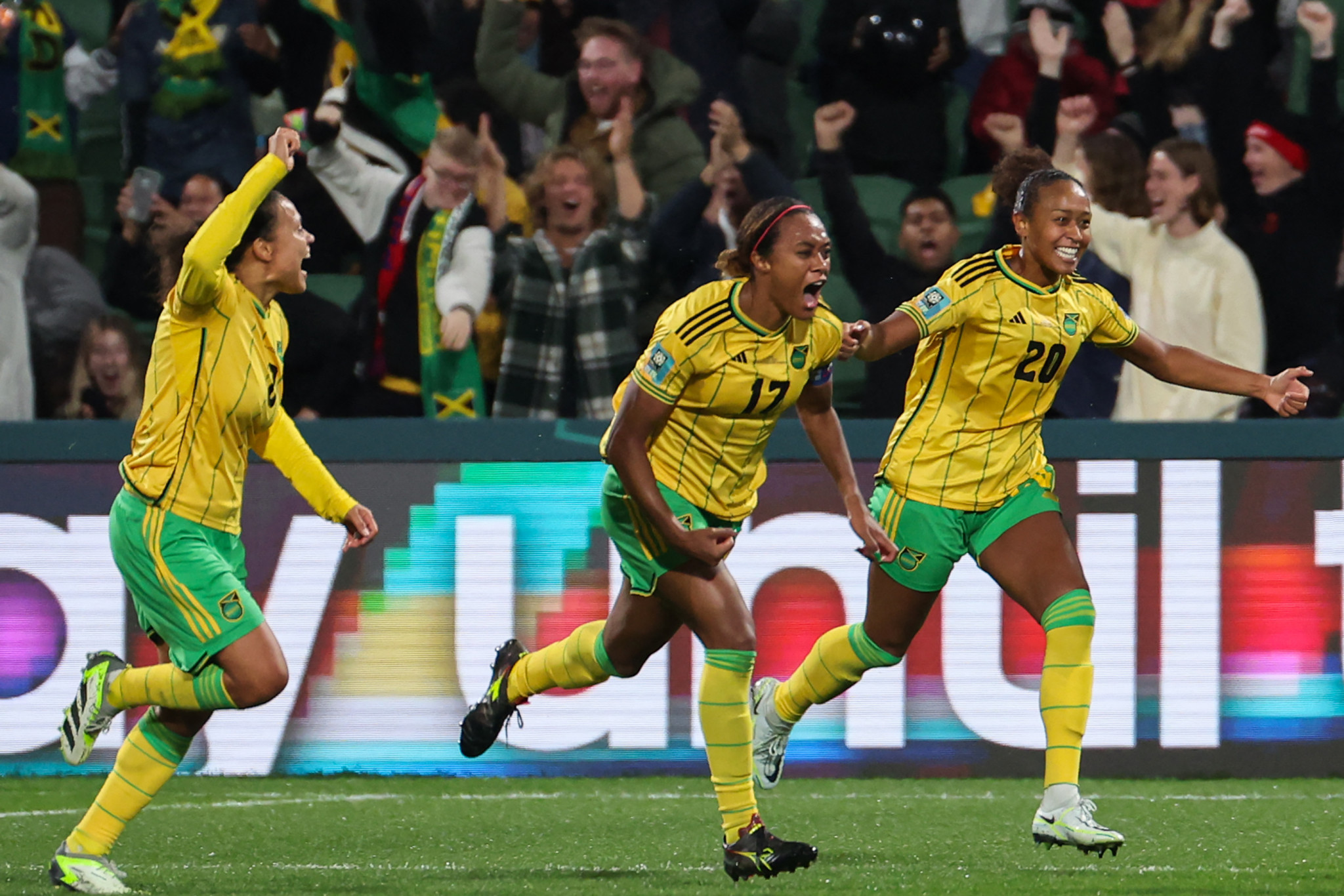 Jamaica moved into second in Group F at the FIFA Women's World Cup with victory against Panama ©Getty Images
