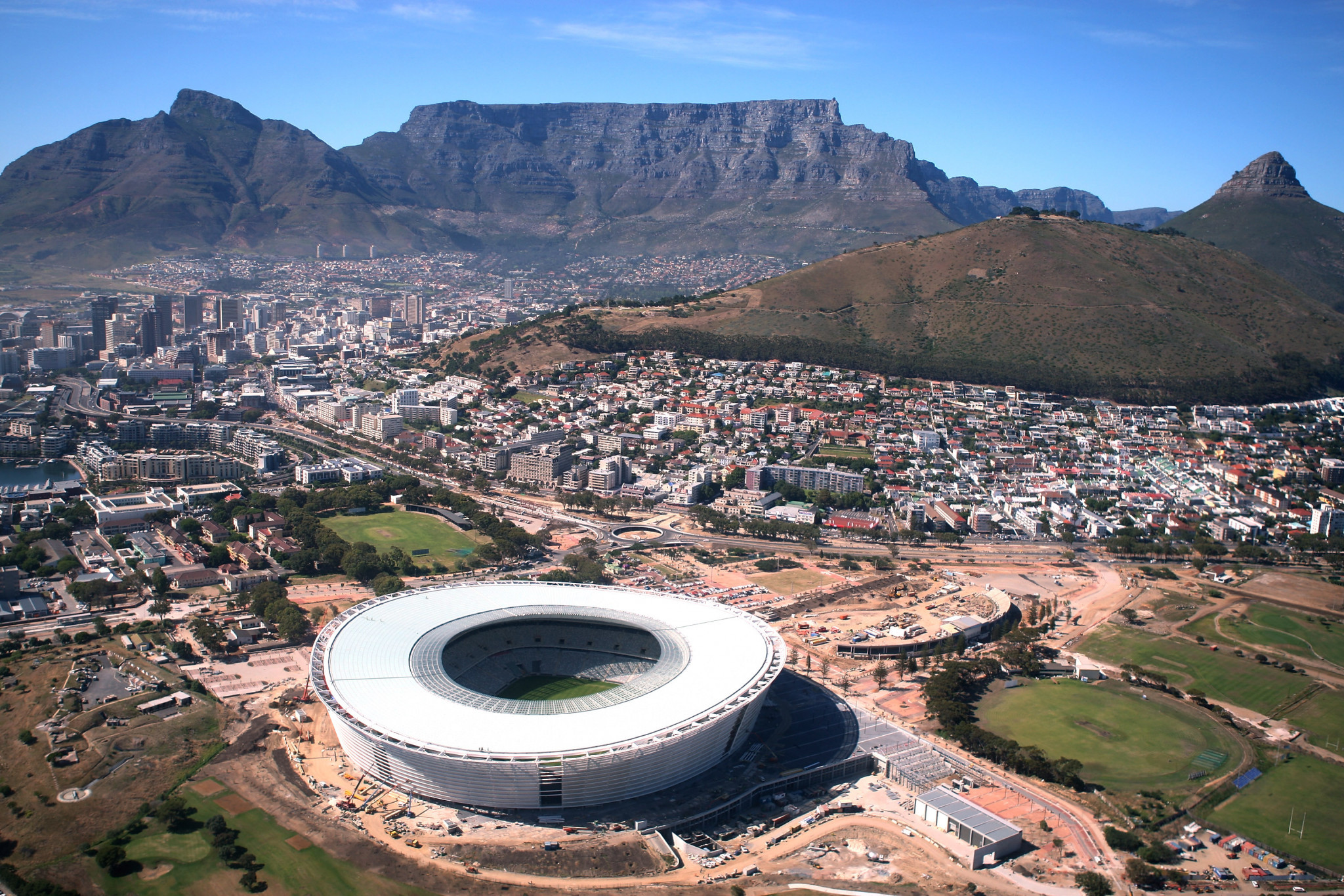 South Africa's bid for the 2027 FIFA Women's World Cup includes existing infrastructure such as the Cape Town Stadium ©Getty Images