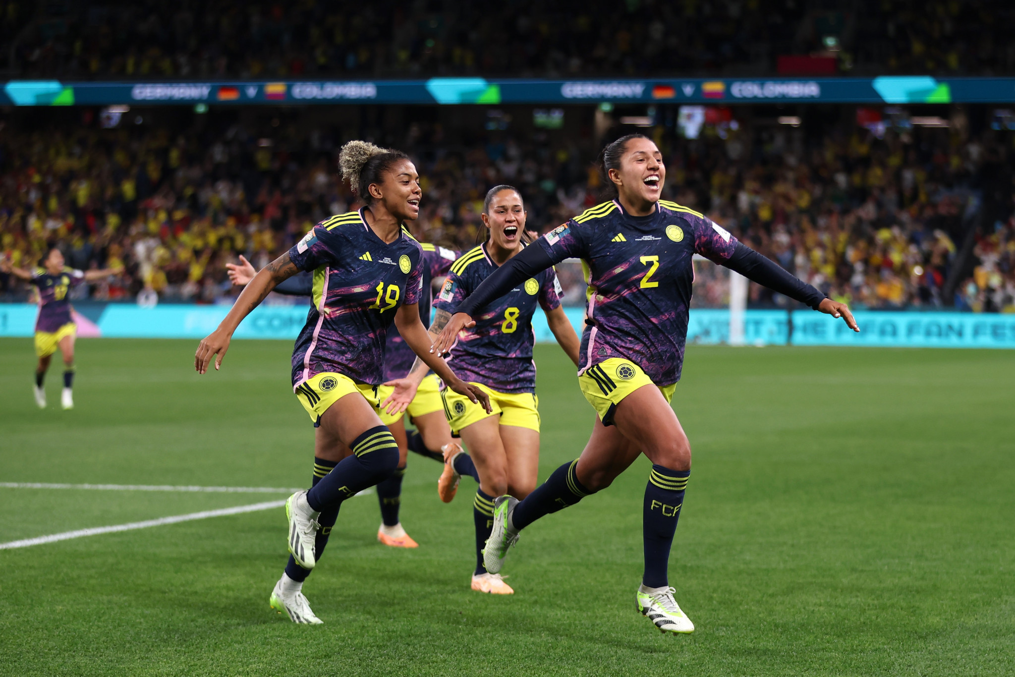 Vanegas nets late winner as Colombia upset Germany at FIFA Women’s World Cup