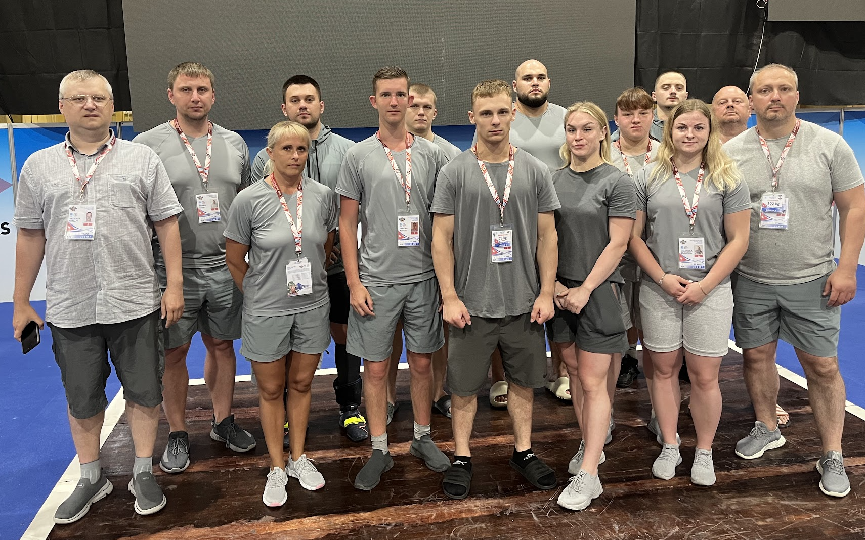 Belarus' team competed as neutrals all in grey in Havana, but can lift in national colours at their home CIS Games ©Brian Oliver