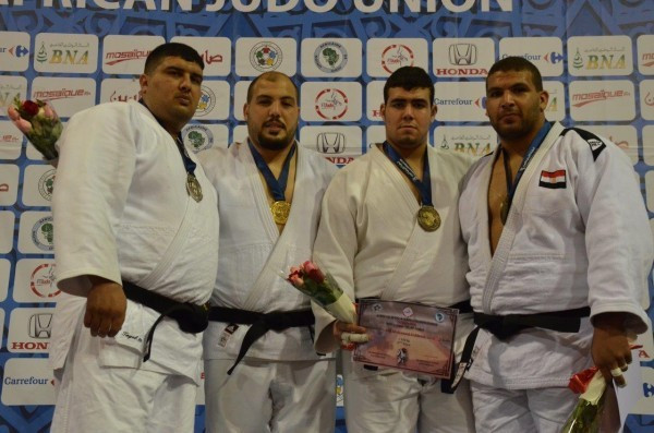 Faicel Jaballah claimed two titles at the African Judo Championships in Tunis as hosts Tunisia topped the medals table with five golds in all ©IJF