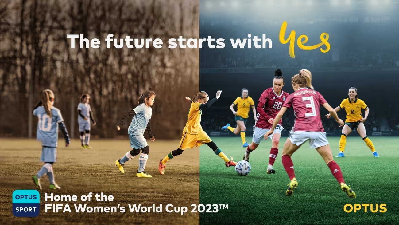 Optus were able to sign a deal in 2021 to show all 64 matches at the FIFA Women's World Cup as the event was not on Australia's list of protected events ©Optus