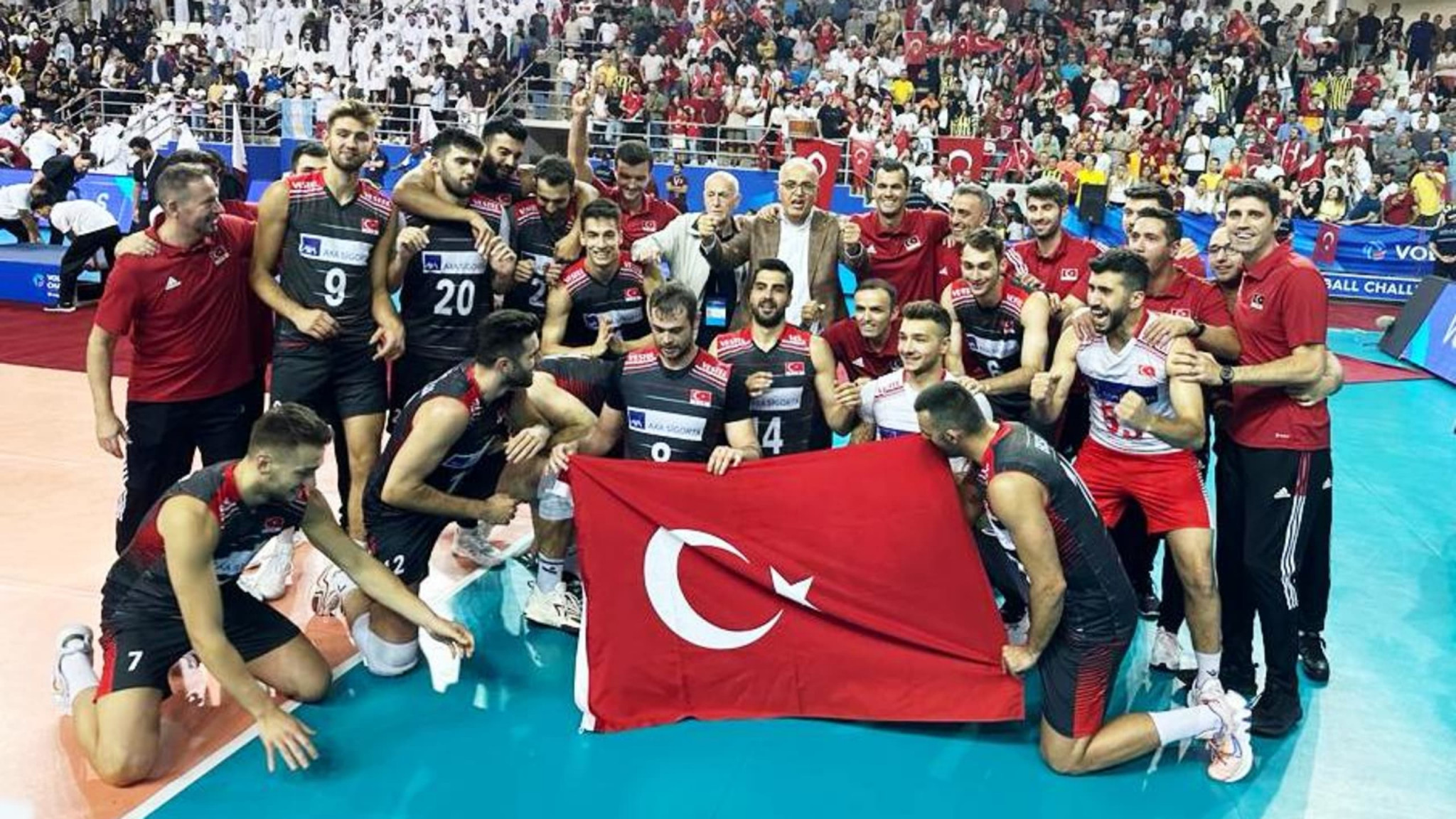 Turkey beat hosts Qatar to win the men's Volleyball Challenger Cup and qualify for the Volleyball Nations League ©Volleyball World