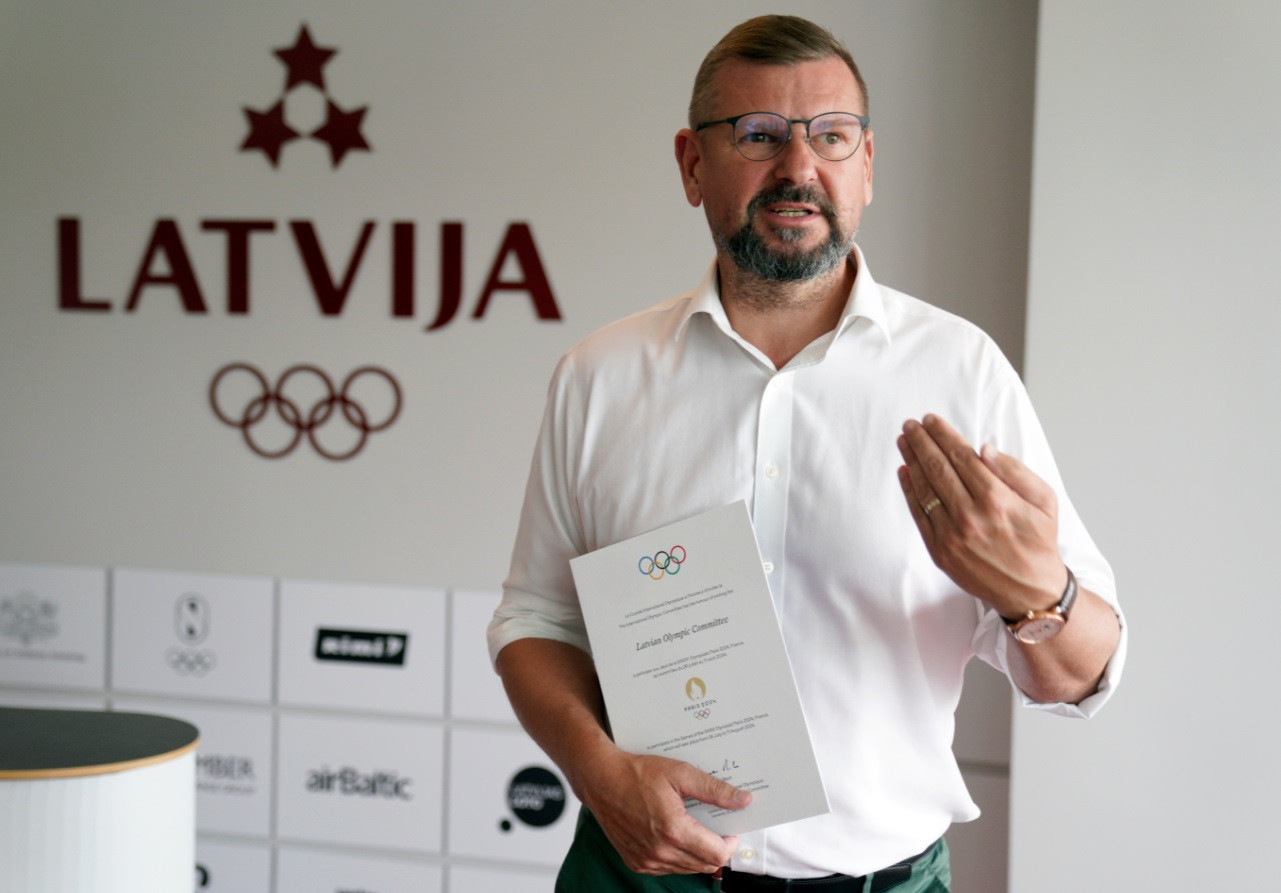 New Latvian NOC President opposed to Russian athletes at Paris 2024