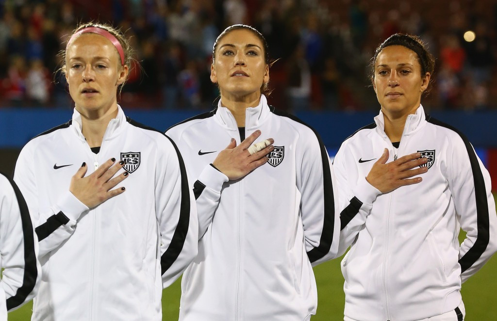 United States women's football team "considering Rio 2016 boycott" over pay dispute