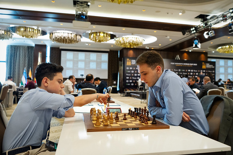 Tiebreaks last six hours at FIDE World Cup in Baku