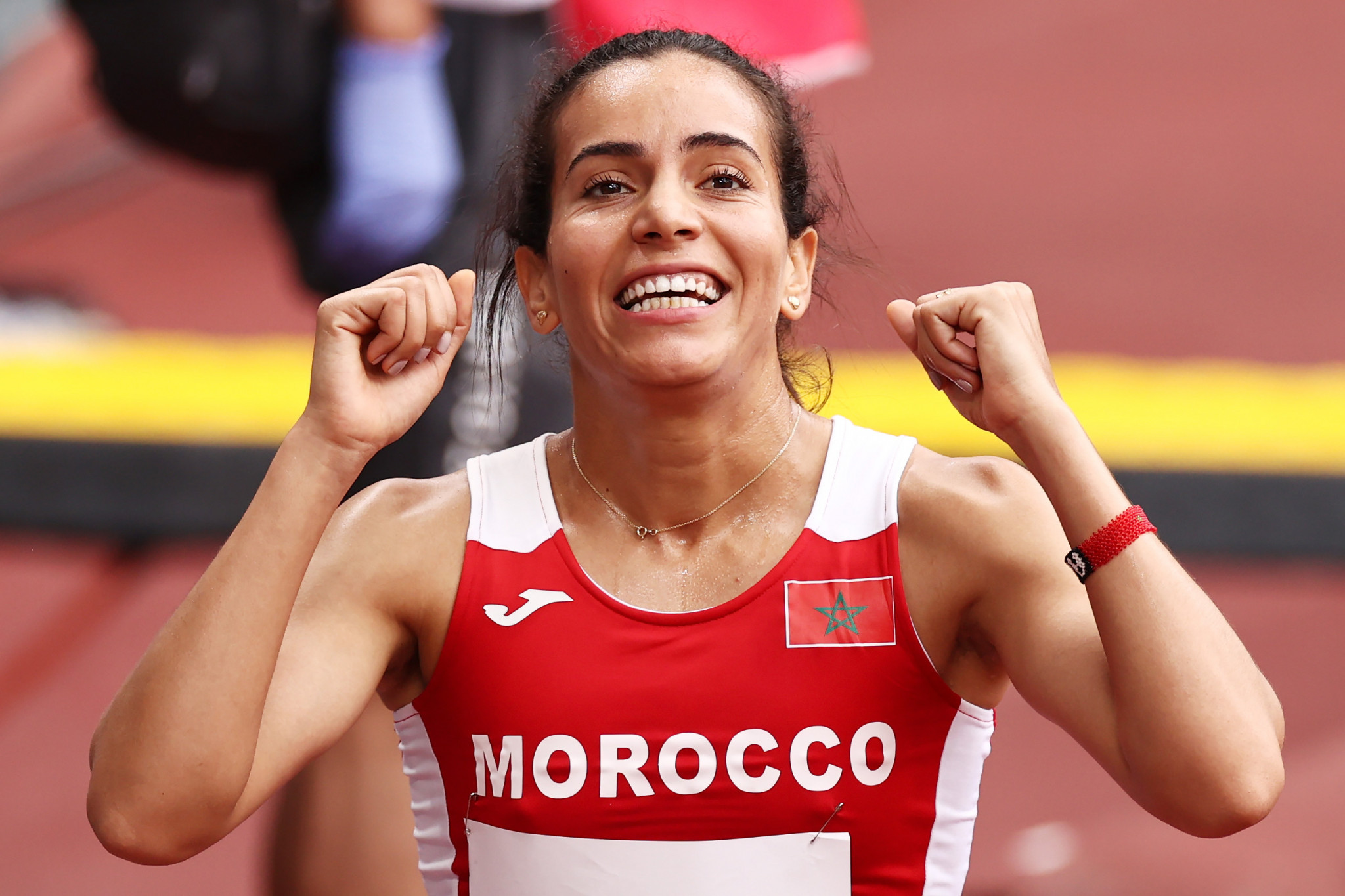 Rababe Arafi was among the medallists for Morocco today ©Getty Images