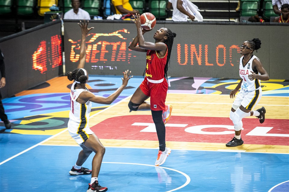 Guinea edge thriller against two-time African champions Angola in Women's AfroBasket