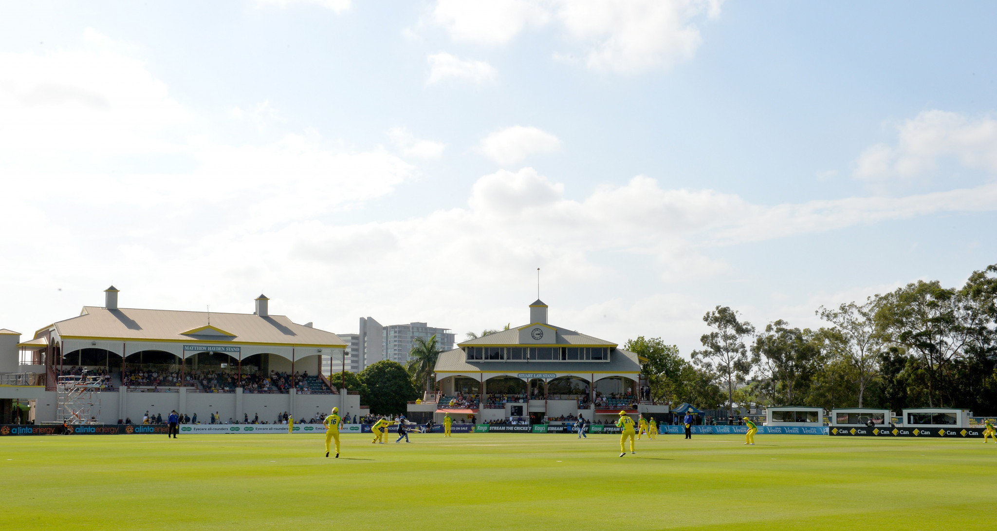 Allan Border Field already hosts women's international and domestic fixtures ©Getty Images