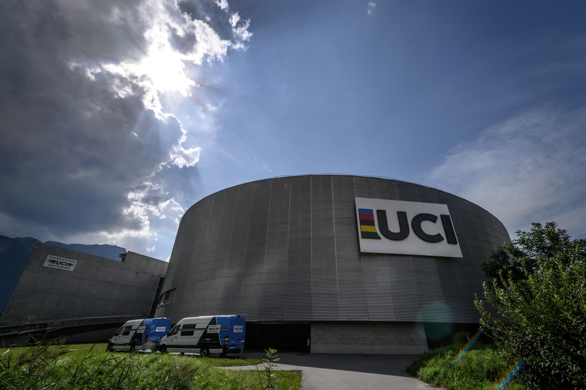 Aigle in Switzerland, which is home to the UCI's headquarters is one of four locations to be awarded Bike City labels ©Getty Images