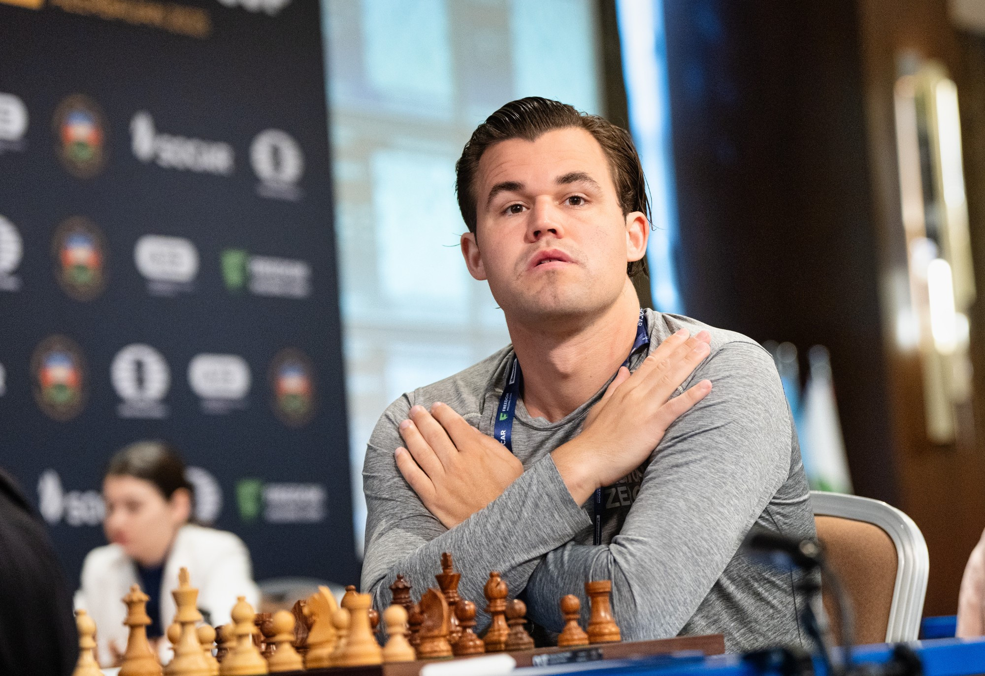 Carlsen cruises to victory while Ju is held up at FIDE World Cup in Baku