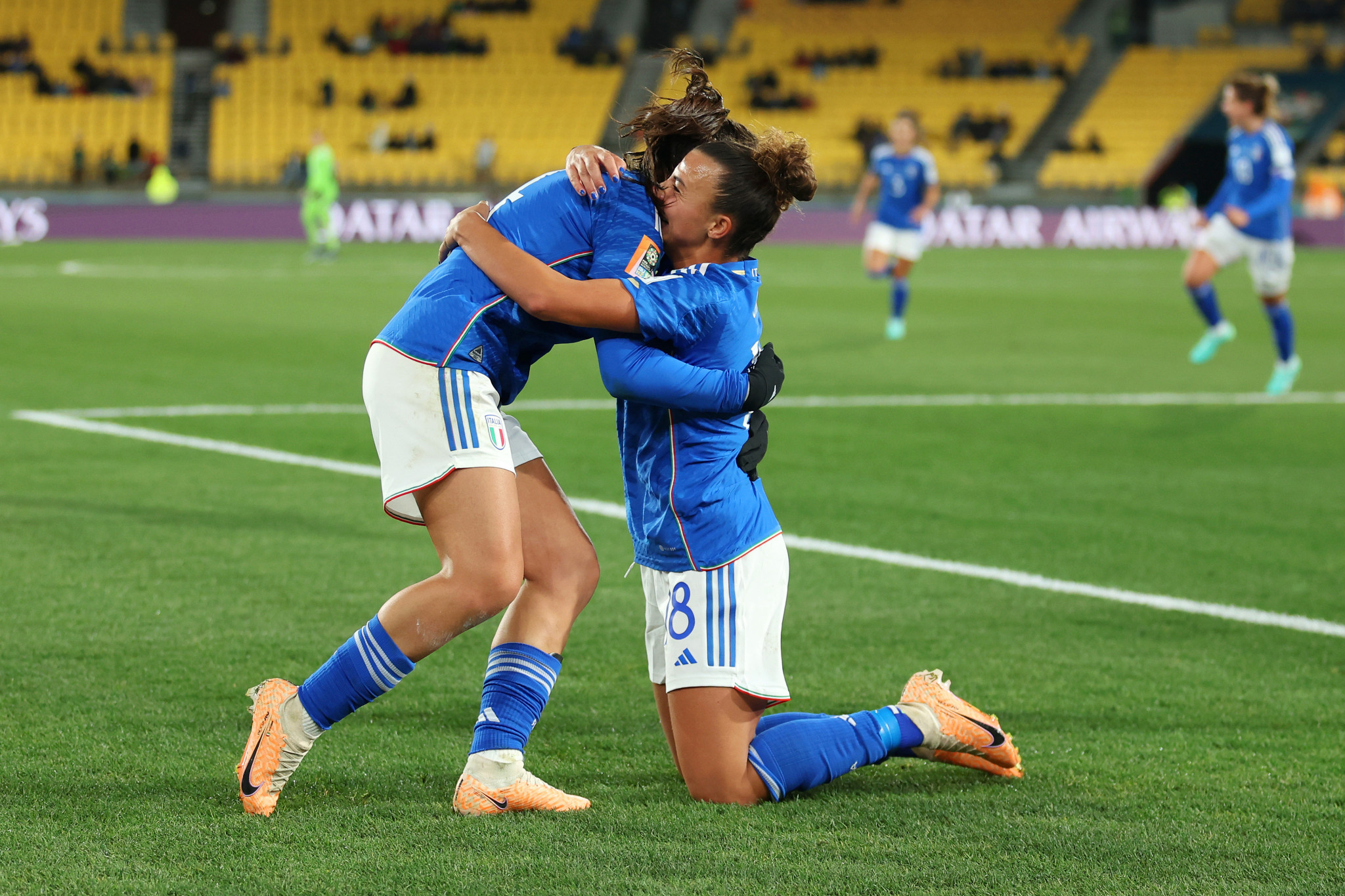 Arianna Caruso's double was not enough for Italy following South Africa's late heroics ©Getty Images