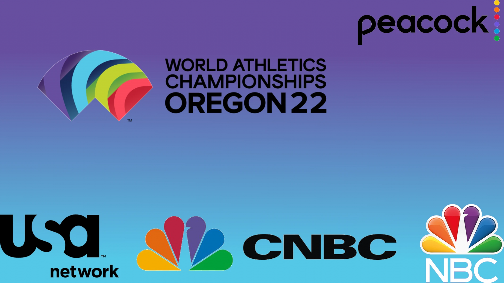 The 2022 World Athletics Championships in Eugene was the most watched in US television history but viewing figures in Europe were disappointing ©NBC