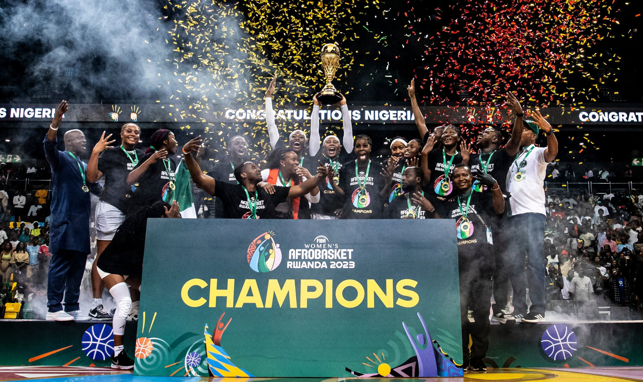 Nigeria down Senegal for sixth FIBA Women's AfroBasket title