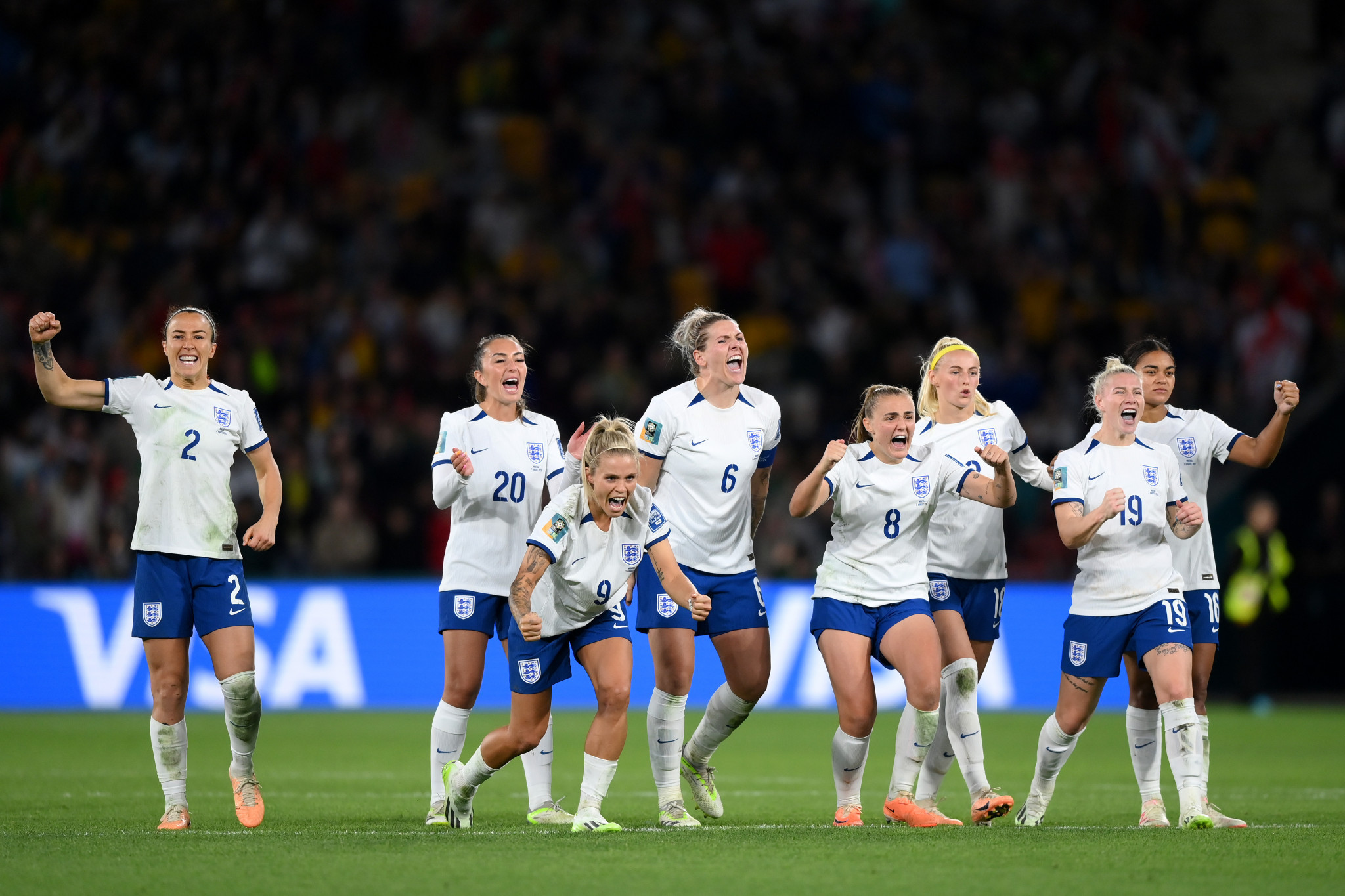 England overcome Nigeria scare to book quarter-final place alongside hosts Australia at FIFA Women's World Cup
