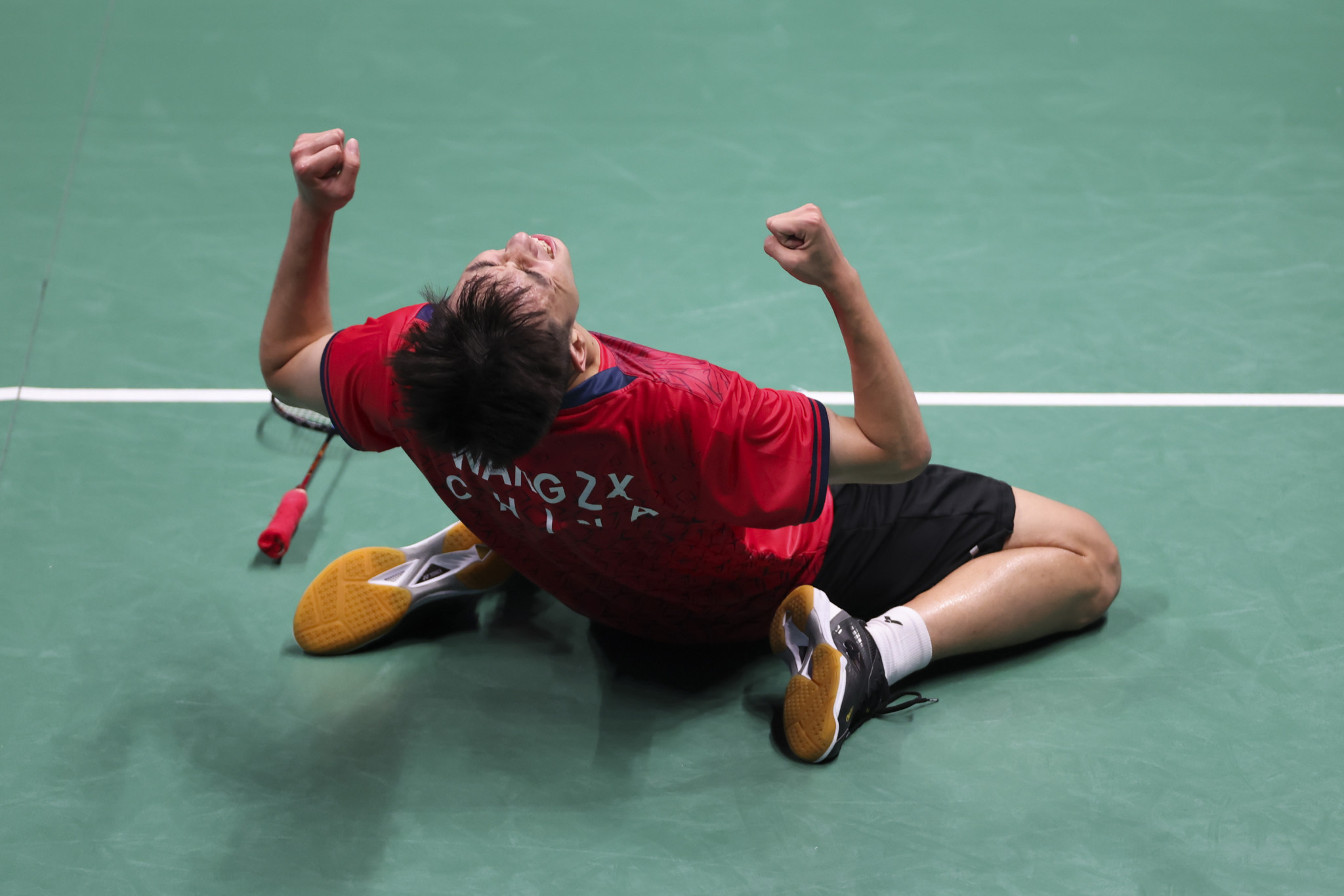 However, Wang proved to be too strong as he surged to a 21-16, 21-14 win for the final badminton gold medal of Chengdu 2021 ©Chengdu 2021