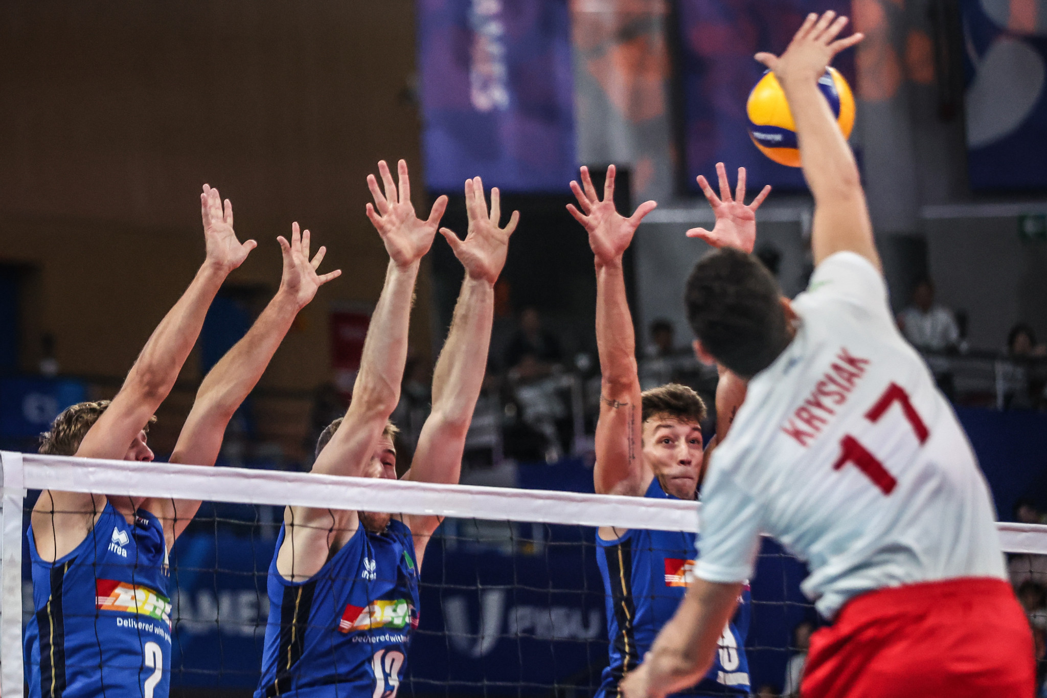 Italy claimed men's volleyball gold after defeating Poland ©Chengdu 2021