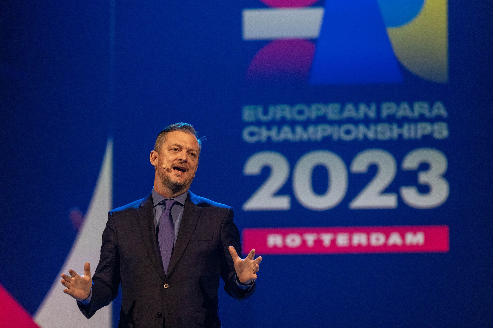 IPC President Andrew Parsons said Russian athletes in athletics, swimming and shooting sport will still have chances to qualifiy for Paris 2024 if a decision is made to allow them to return to competition ©EPC