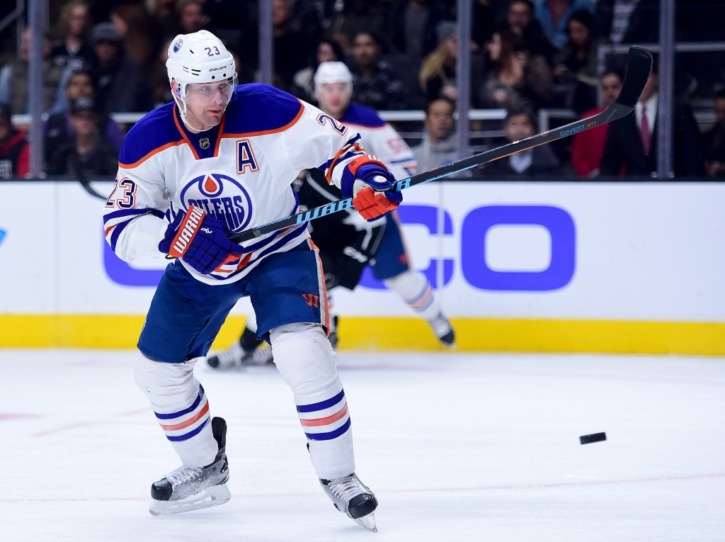 Matt Hendricks of Edmonton Oilers has been selected in the US squad ©Getty Images