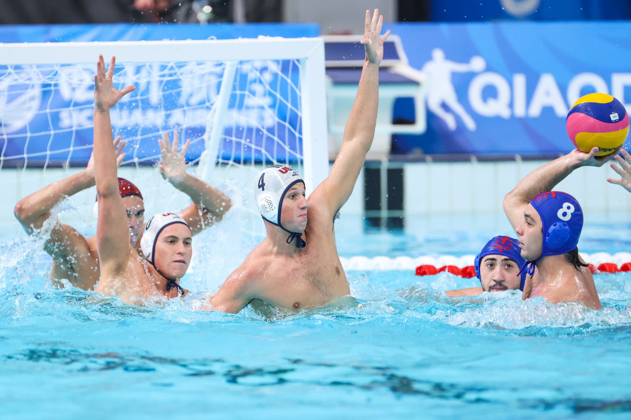 Georgia claimed men's water polo bronze after beating the United States ©FISU